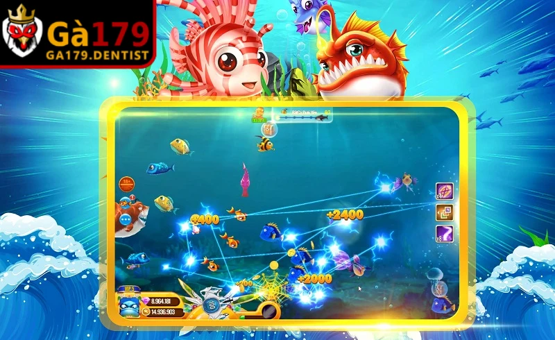 Bắn cá GA179 là sảnh game đỉnh cao với đồ họa 3D sống động