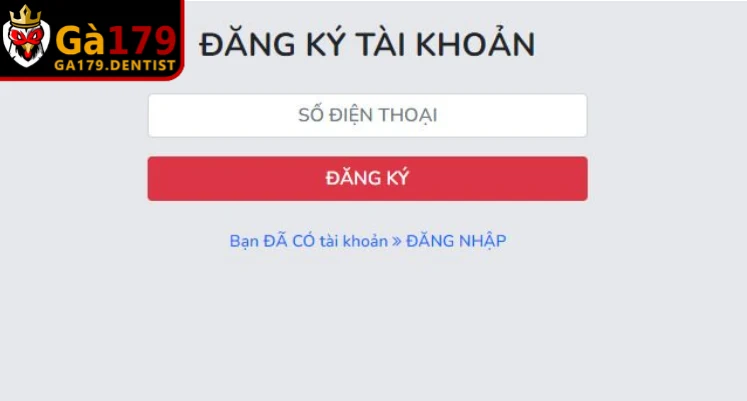 Khi đăng ký GA179 thông tin ngân hàng của người chơi phải khớp hoàn toàn