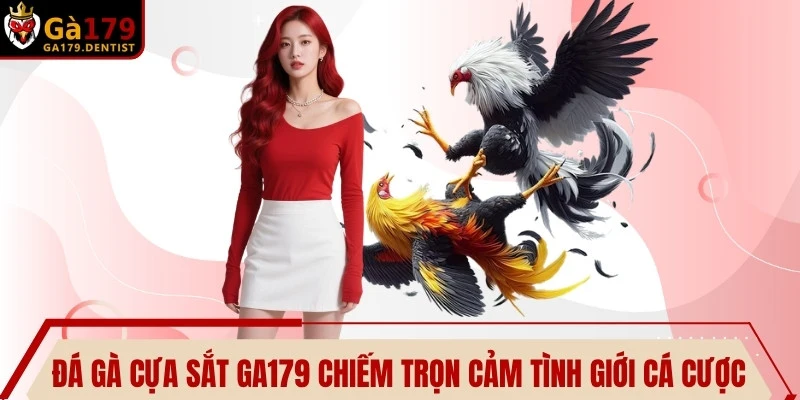 Đá gà cựa sắt GA179 luôn chiếm trọn cảm tình của giới cá cược